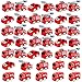 Conagel 40 Pcs Mini Pullback Fire Truck Toy Plastic Pull Back Firetrucks Toy Bulk Small Fire and Emergency Toy Trucks Set for Kids Firefighter Birthday Party Supplies 5 Styles - Image 2