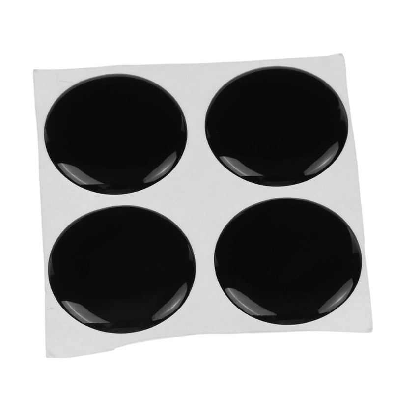4 Pcs Car Door Lock Cover Protector Durable Black Keyhole Protection Enhances Vehicle Aesthetics For Various Models - Image 2
