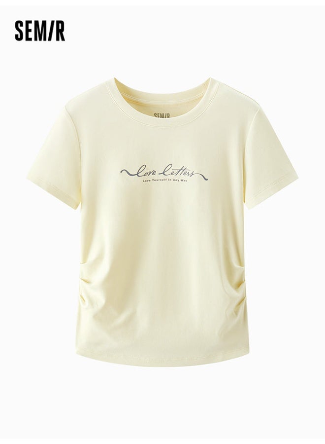 سيمير تيشيرت بطبعة أمامية للنساء - Image 4