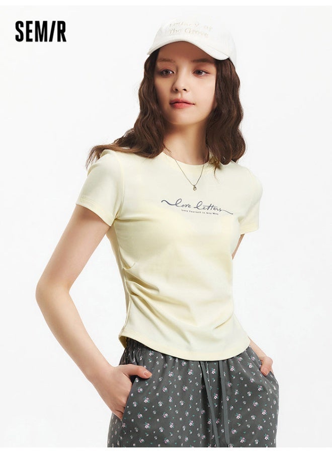 سيمير تيشيرت بطبعة أمامية للنساء - Image 3