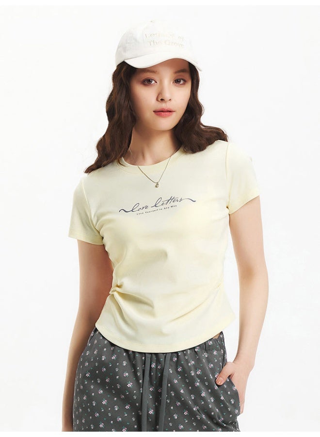 سيمير تيشيرت بطبعة أمامية للنساء - Image 2