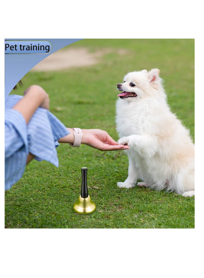 Metal Hand Bells Call Bells, Wooden Handle, for Adults, Kids, Music, Percussion - Image 5