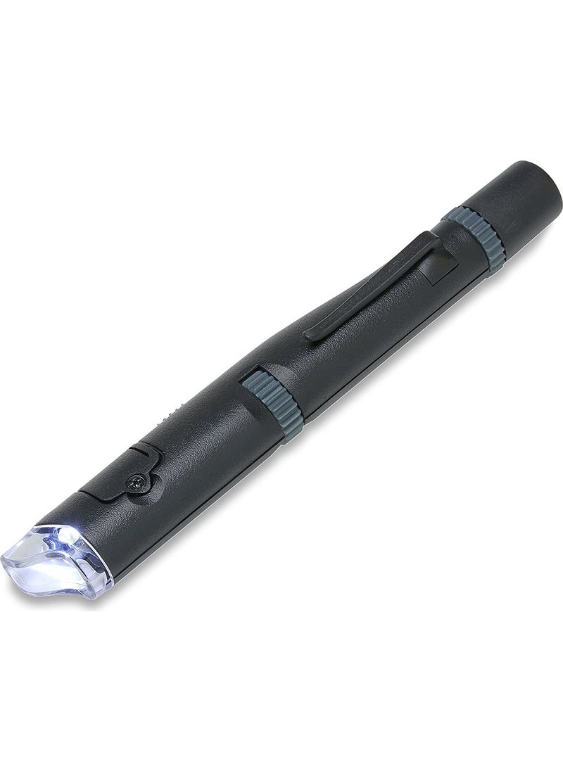 Carson Micropen 24X-53X Pen Size Pocket Microscope with LED Light MP-300  - Image 3