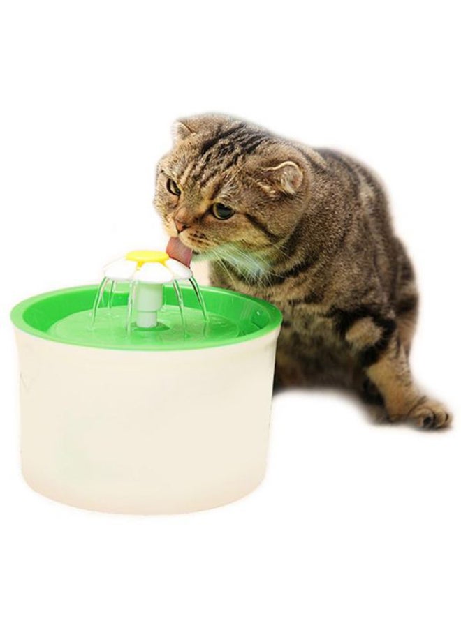 Loquat Fountain Water Drinking Bowl White/Blue/Green 60 centimeter - Image 2