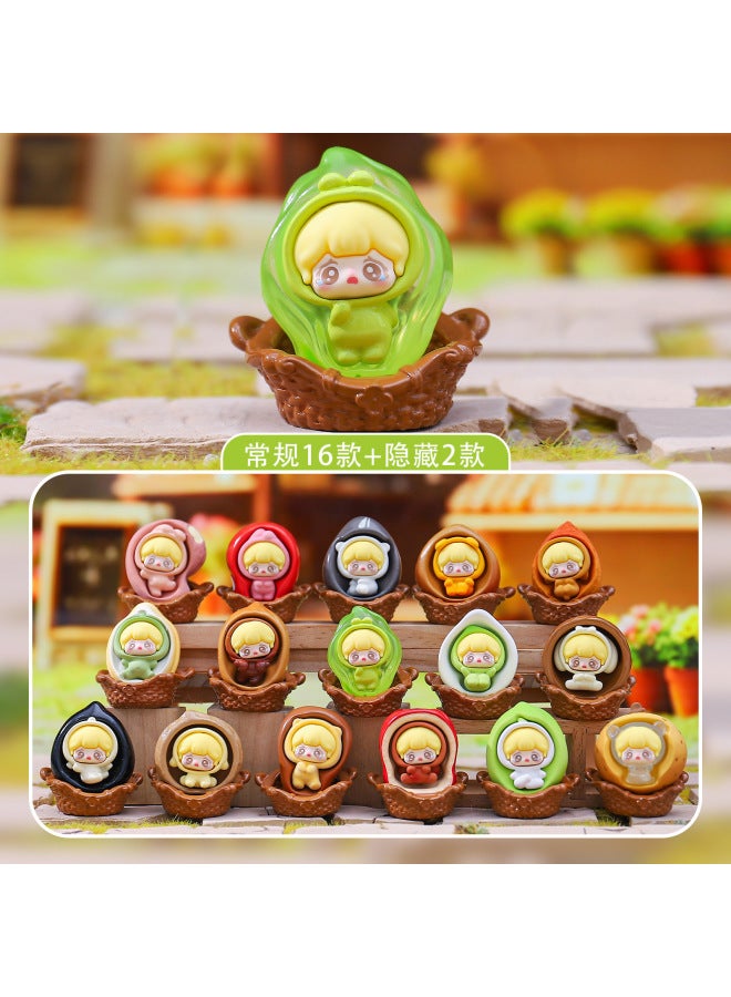 Smoothly Successful Little Fortune Internet Celebrity Hot Item Blind Box Bedroom Entrance Decoration Desktop Figurine Car Interior Gift
