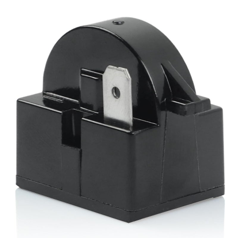 FLYPIG QP2-4.7 1 Pin 4.7G 4R7 Refrigerator PTC Starter Relay Black for Vissani Danby Compressor - Image 1