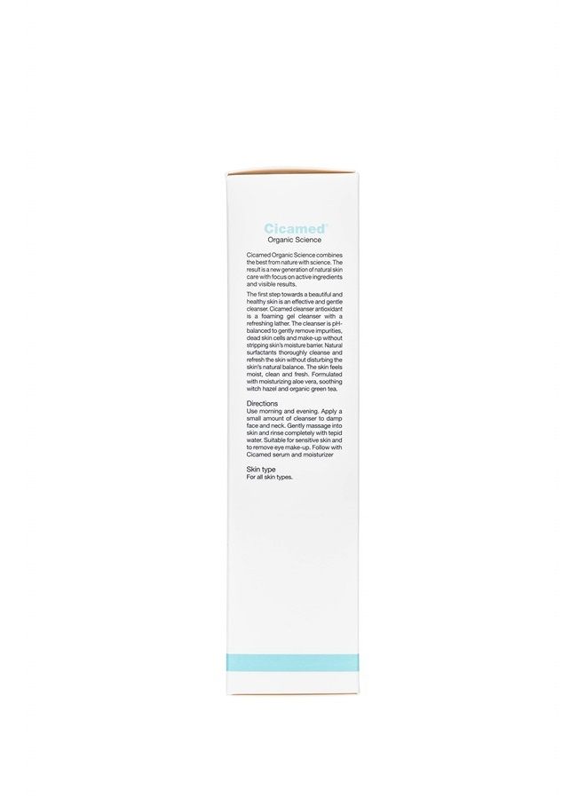 Cicamed Face Foaming Gel Cleanser, pH Balancing, Cicamed Organic Science - Image 4