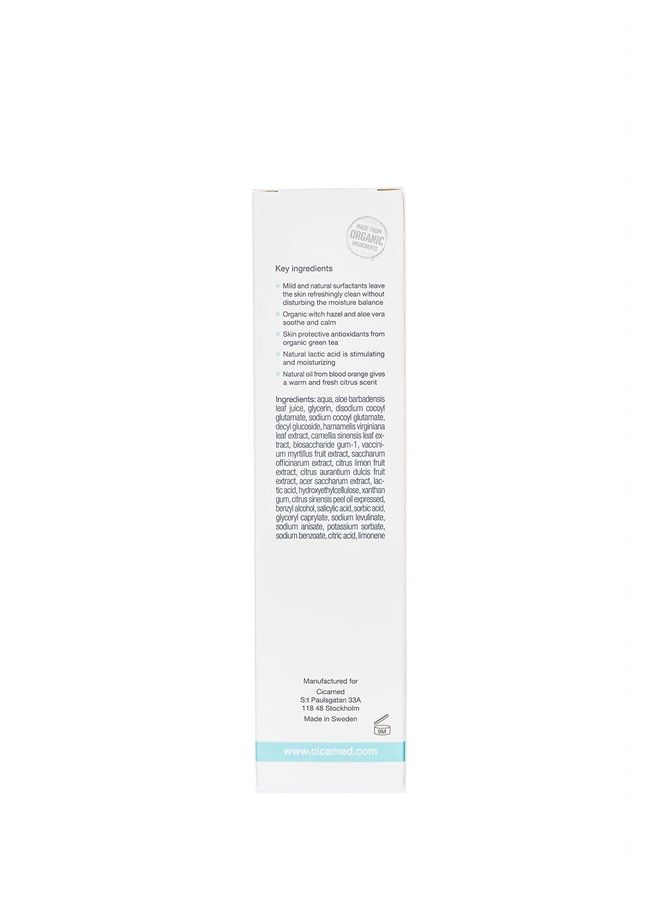 Cicamed Face Foaming Gel Cleanser, pH Balancing, Cicamed Organic Science - Image 2