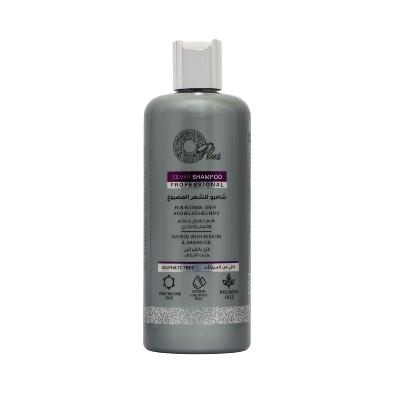 Oplus Silver Shampoo for Colored Hair 500ml - Image 1