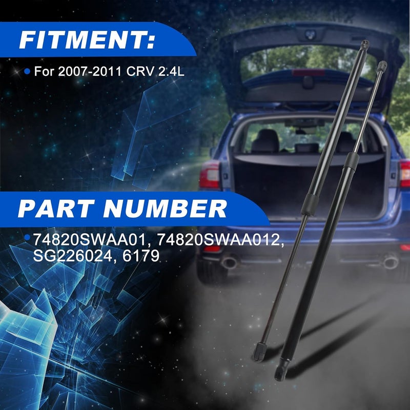 cycwer Rear Hatch Tailgate Lift Supports Shock Struts for 2007-2011 CRV Replaces 74820SWAA01 74820SWAA012 SG226024 6179,2-PC Set Gulf market standard build - Image 1