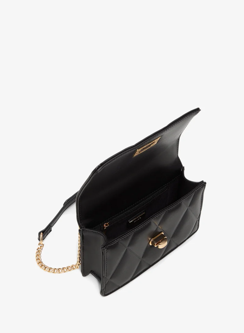 Aldo BLACK Bellagrace Crossbody Bag for Women | Best Price UAE