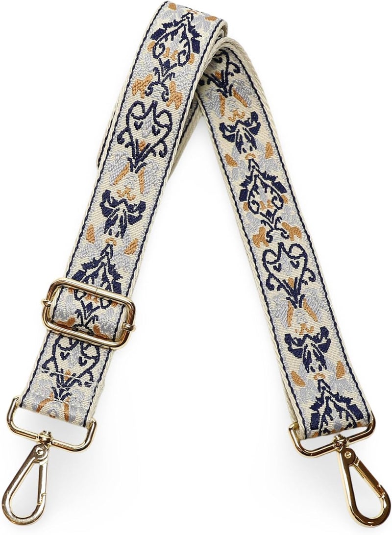 Kolti Purse Strap Replacement Crossbody Handbag Stripe Wide Adjustable - Image 1