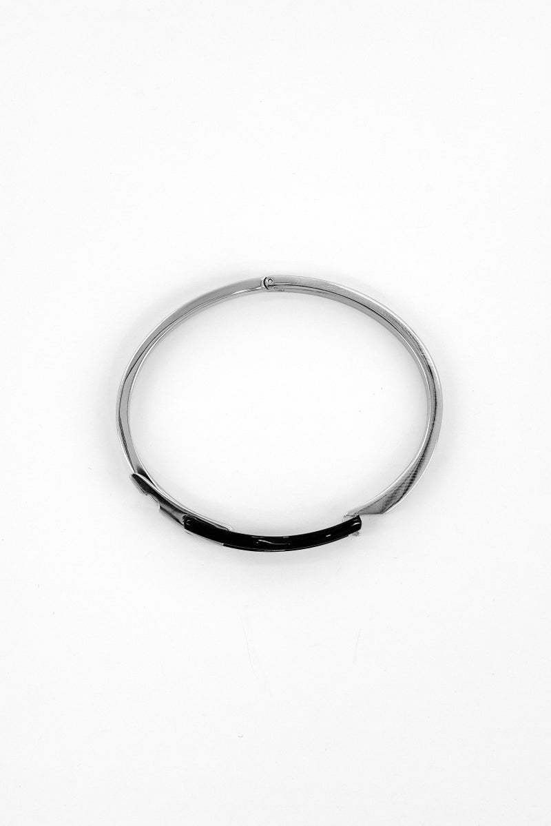 McLaren Men Agility Stainless Steel Bracelet, Sliver - Image 4