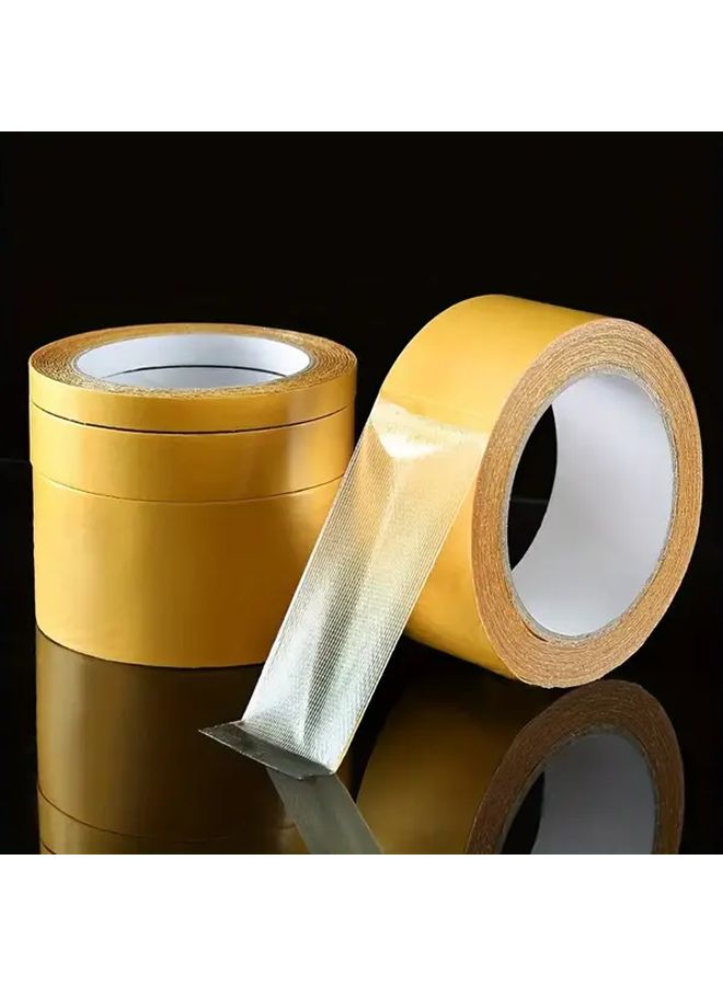 1 18 Inch By 787 4 Inch Strong Waterproof Double Sided Tape High Viscosity Fiberglass Mesh No Residue Adhesive For Wall And Glass - Image 1