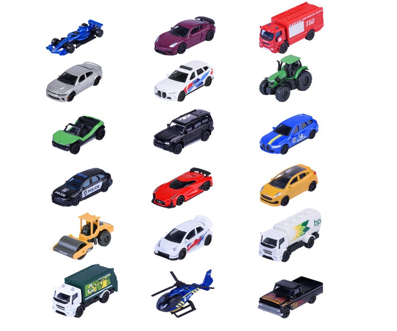 Majorette Street Cars Die-Cast Toy Cars Assorted Collection (1 Piece) – Realistic Mini Vehicle for Kids & Collectors - Image 1