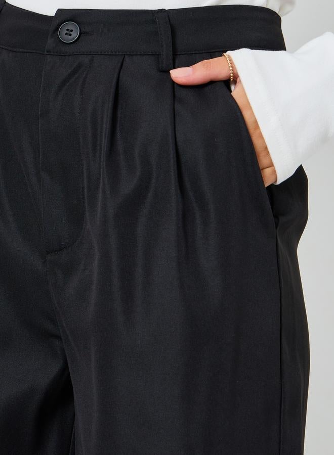 ستايلي بنطال بأرجل واسعة وجيوب - Image 3