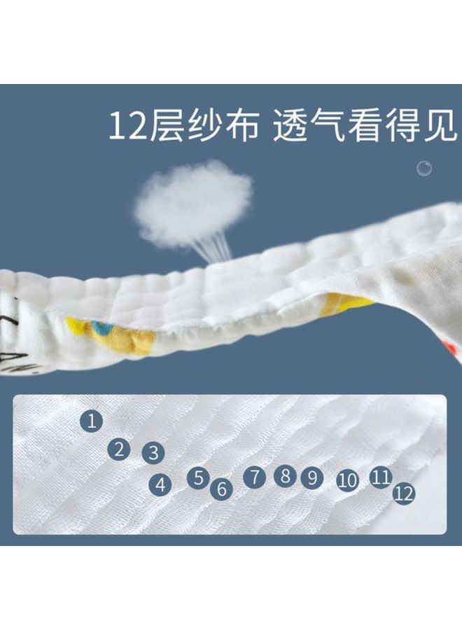 حفاضات قماشية قطنية للأطفال قابلة للغسل، ماصة للبول، مخصصة للمواليد الجدد، حفاضات صيفية خفيفة - Image 4