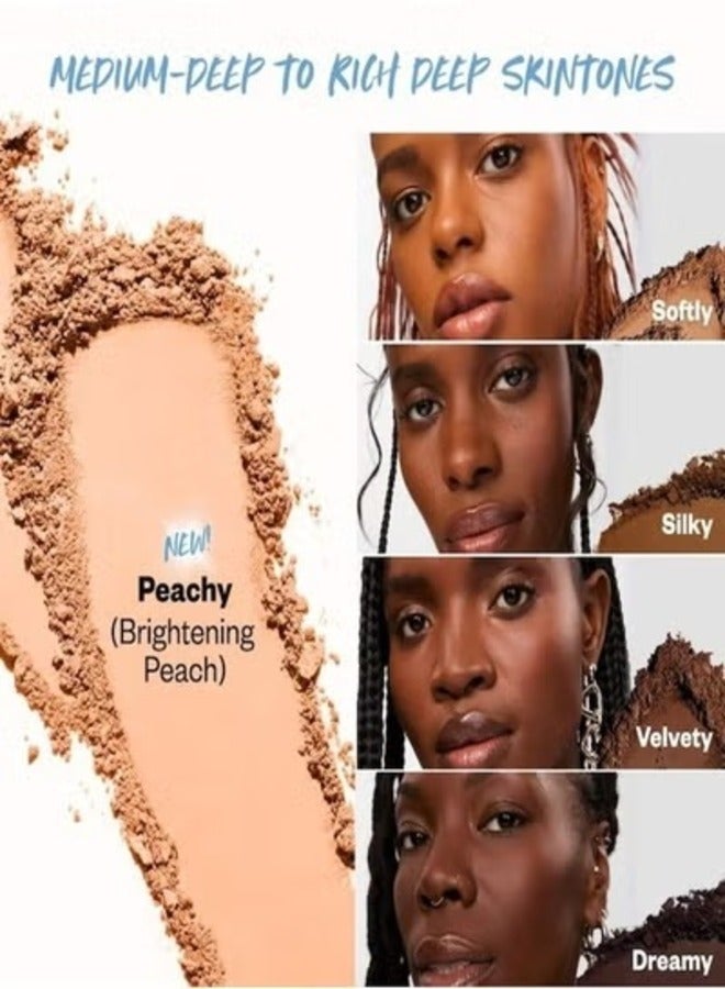 كوساس بودرة تثبيت وتنعيم نباتية خالية من التلك من كوساس كلاود سيت، دريمي - شفاف غني عميق 9.5 جم - خفيفة الوزن، لمسة نهائية شفافة - Image 4