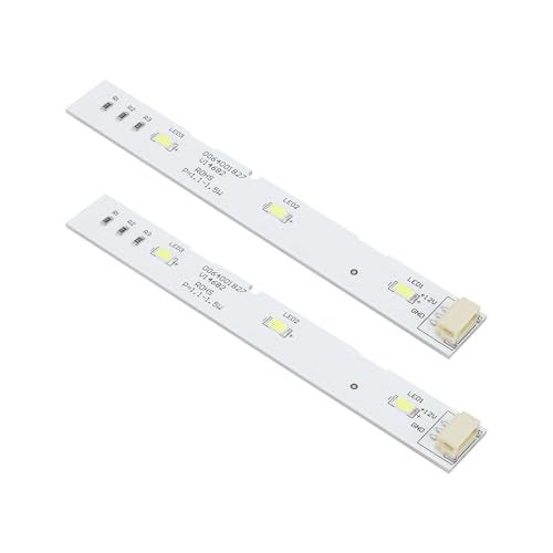 OTOTEC 2pcs Refrigerator LED Strip 0064001827 Replacement Part Front-Door LED Light Bar Strip Lamp Compatible with Haier BCD-575WDBI Front-door - Image 1