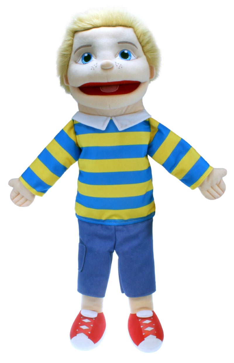 The Puppet Company شركة الدمى دمى متوسطة الحجم للأولاد دمية يد بلون بشرة فاتحة - Image 2