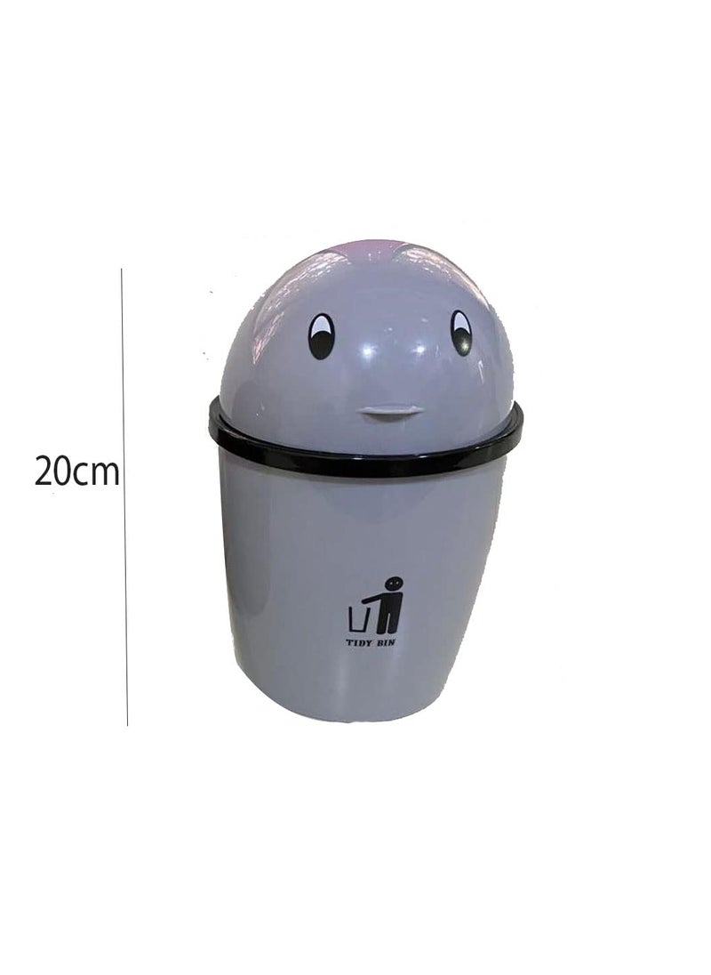 faas faas Small Multiuse Dustbin for Study Table Office etc Multicolour 20CM pack Of 2  - Image 5