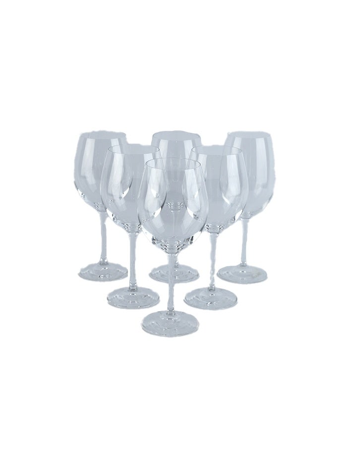 RCR Luxury Italian Crystal Juice Glass Set – 6 Pieces - Image 1