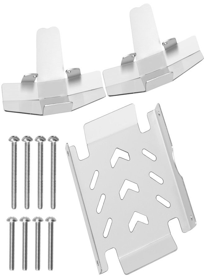 Vgoohobby Stainless Steel RC Skid Plate RC Chassis Armor Protector Guard Compatible with Losi LMT 1/8 4WD RC Monster Truck - Image 2