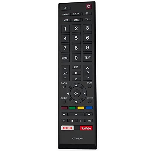 WINFLIKE CT-95007 Remote Control Replacement for Toshiba LED LCD TV 32L5995 32L5997 43L5995 43L5997 43L5965 49L5965 49L5995 49L5997 43L5995EV 43L5997EV 43E5603EXT 43L5997EE 32RL953B 32SL800A Remote Controller - Image 5