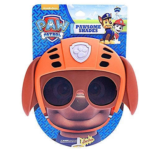Sun-Staches Paw Patrol Official Zuma Sunglasses Costume Accessory, UV400 Lenses, Chocolate Lab Brown Mask, One Size Fits Most - Image 2