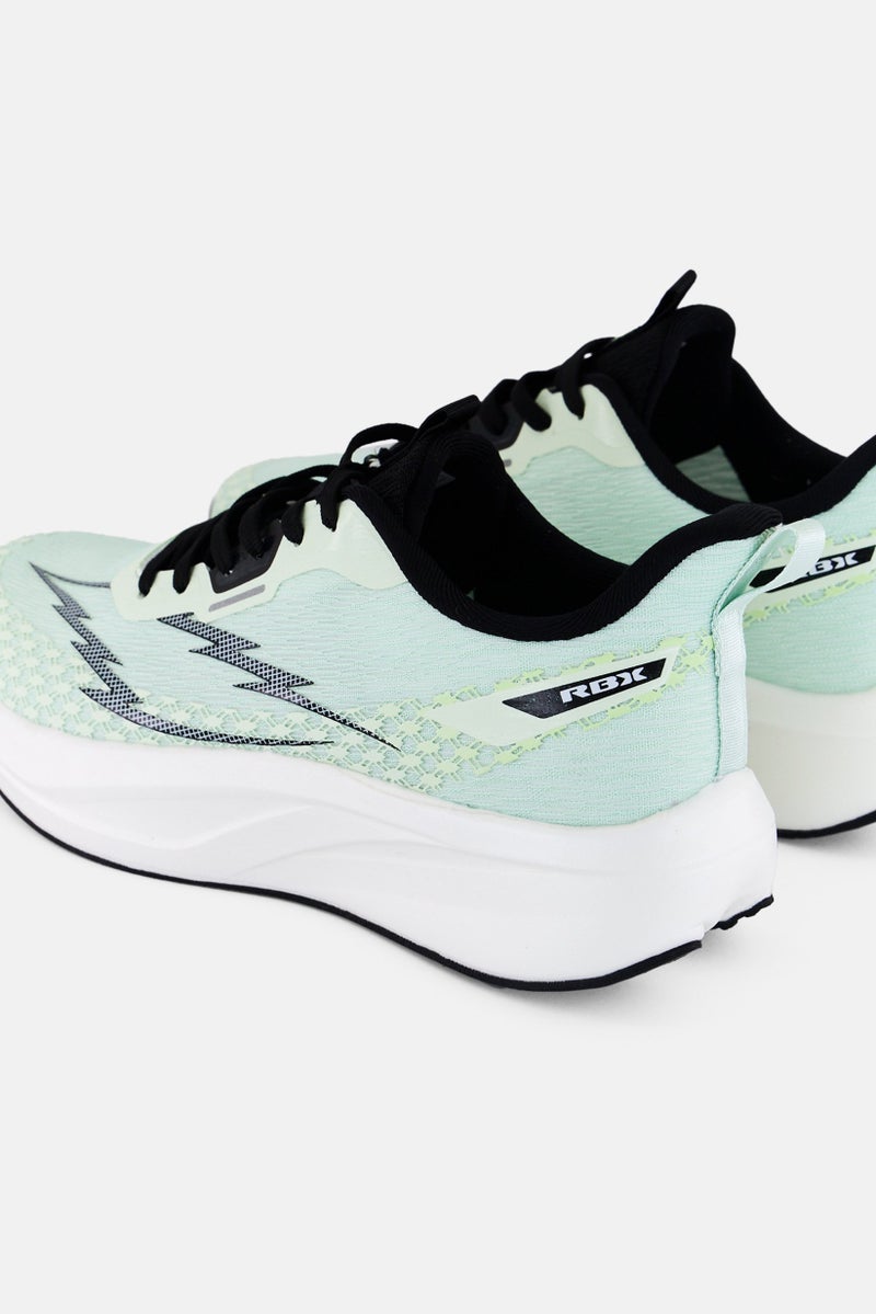 RBX أحذية جري نسائية بشبكة ورباط، لون ليموني أخضر - Image 2