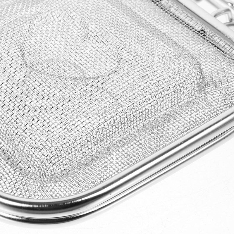 رف تبريد خبز من الفولاذ المقاوم للصدأ مع شبكة لشواء الساندويتشات، أداة خبز متعددة الاستخدامات لصنع الساندويتشات بسرعة وتبريد الخبز - Image 3
