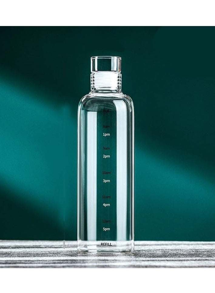 Water Bottle with Time Marker (500 ml) - Image 2