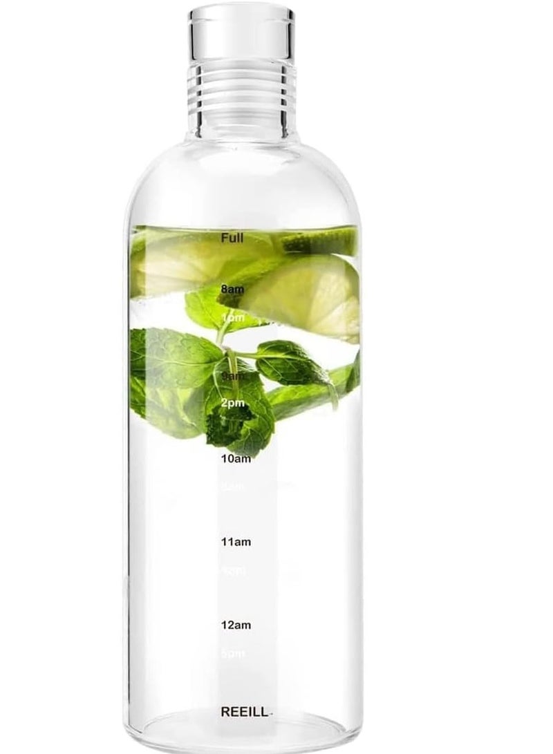 Water Bottle with Time Marker (500 ml) - Image 1