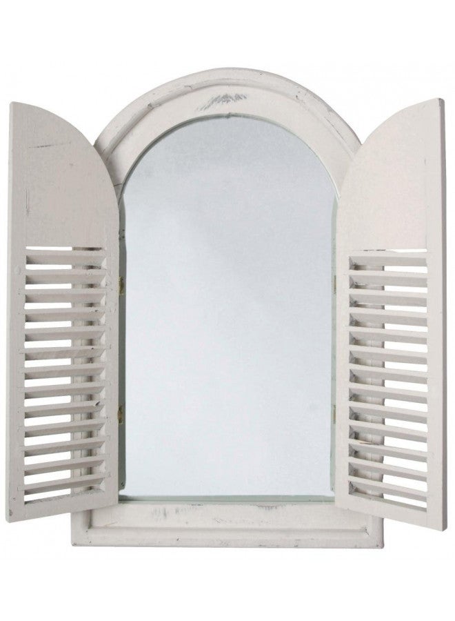 Esschert Design Esschert Design White Window Frame w/French Doors