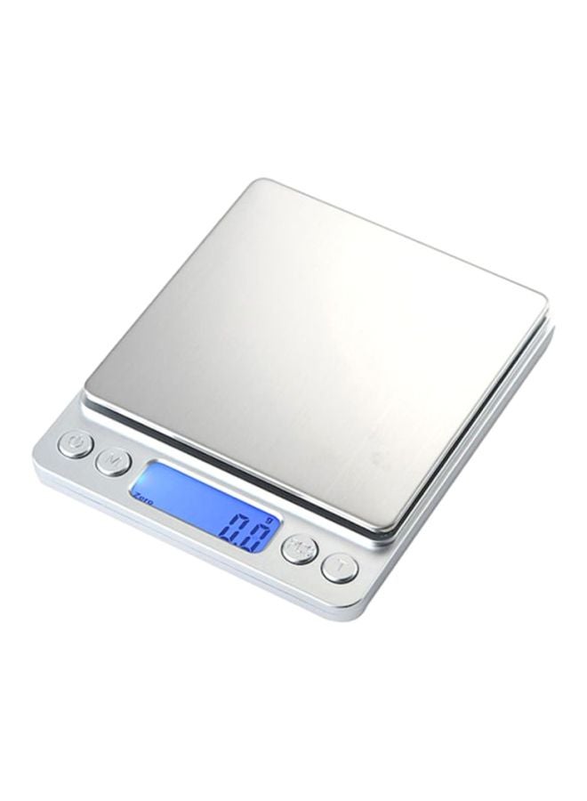 Loquat Digital LCD Kitchen Weighing Scale Silver