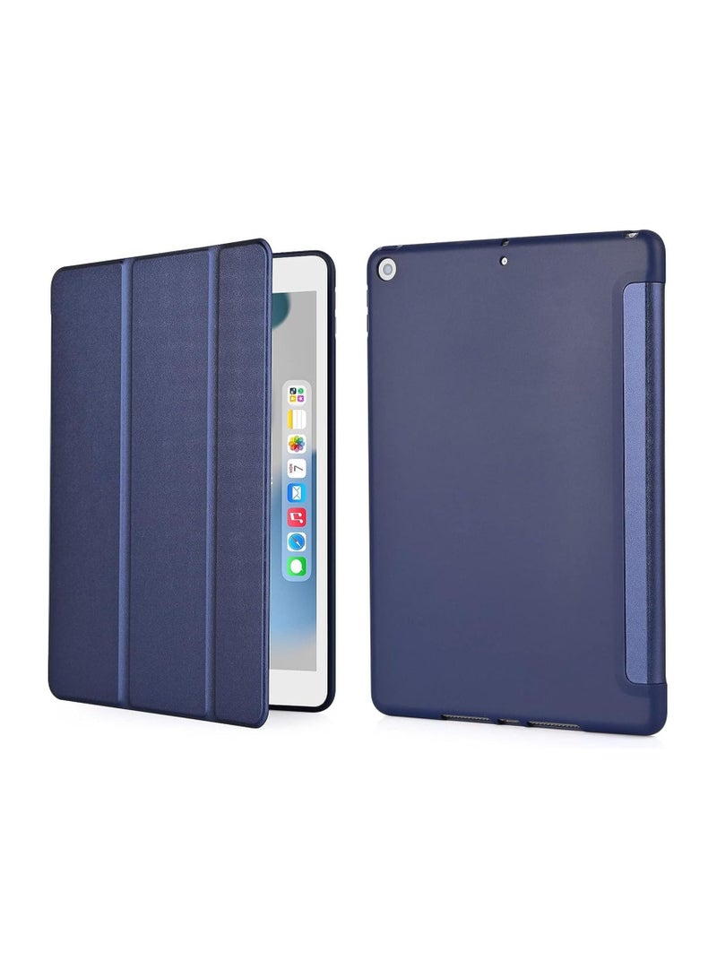 Smart Case with Pencil Holder Foldable Stand For iPad 10.5 Inch Generation 2021/2020 / 2019, Blue