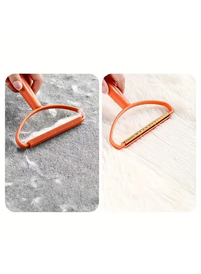 Blue Heavy Duty Pet Hair Remover Tool with Ergonomic Grip for Dogs Cats Small Animals - Image 3