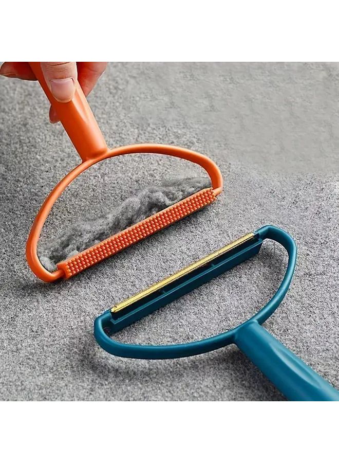 Blue Heavy Duty Pet Hair Remover Tool with Ergonomic Grip for Dogs Cats Small Animals - Image 4