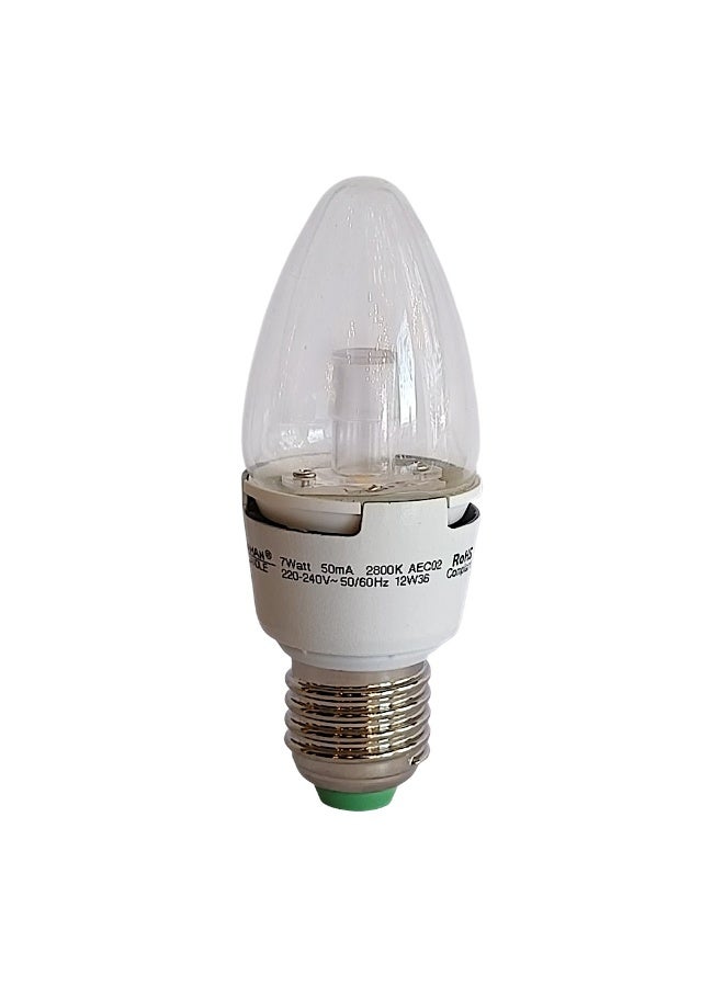 Megaman LED Candle Bulb E27 LC0607dCSv2 7W-2800K (Dimmable) - Image 1