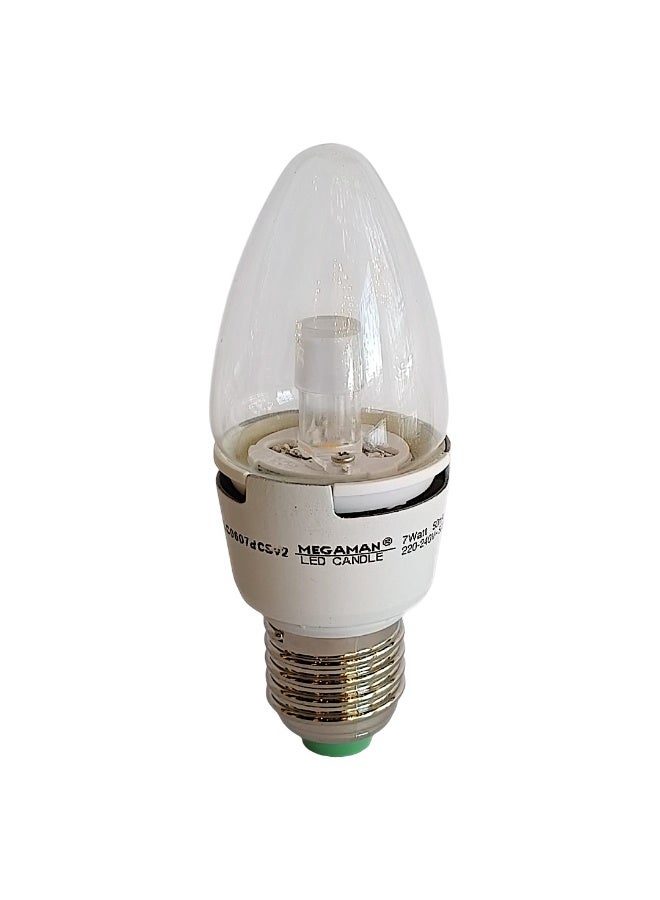 Megaman LED Candle Bulb E27 LC0607dCSv2 7W-2800K (Dimmable) - Image 2