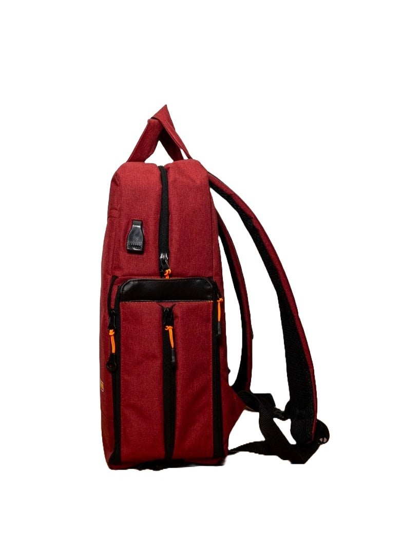 Kpro - KPro  Backbag Smart Bag "Dark Red" - Image 1