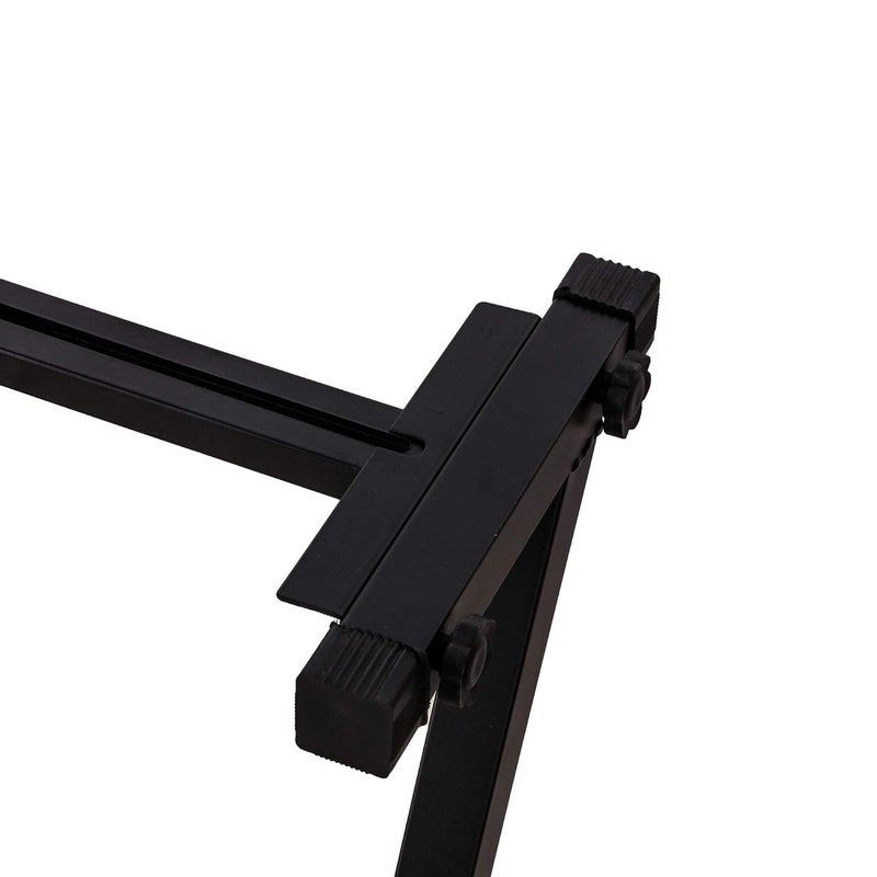 Arctic حامل لوحة مفاتيح Z لـ 61 أو 54 مفتاح، تصميم Z قابل للطي، قابل للتعديل في الارتفاع، خفيف الوزن - أسود - Image 5