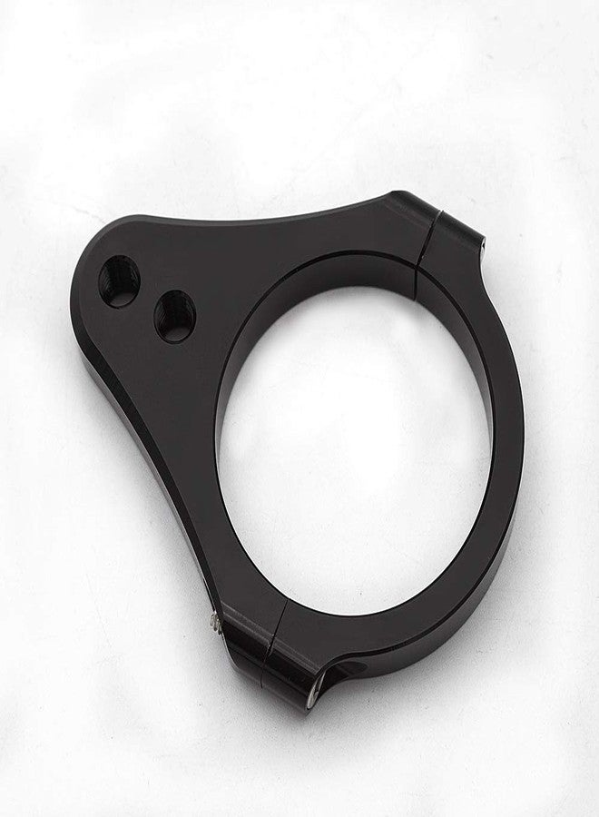 DEFUMP PROCNC 53mm Diameter Aluminum Universal Steering Damper Fork Frame Mounting Clamp Bracket Foot Fixer for Motorcycle Bike Modification (Black) - Image 5