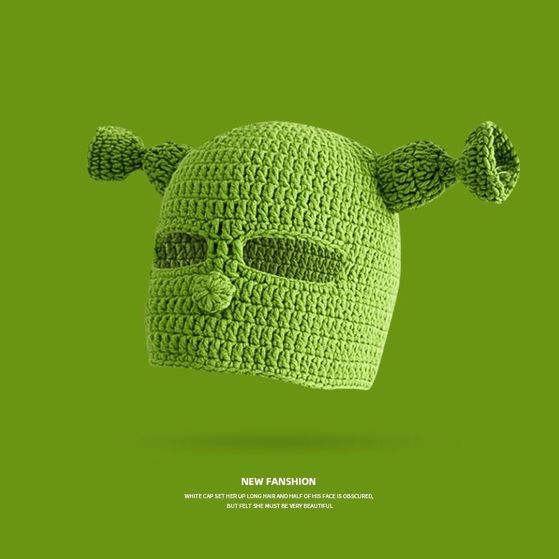 Trendy Handmade Warm And Funny Party Po Yarn Hats Crochet Craft - Image 3