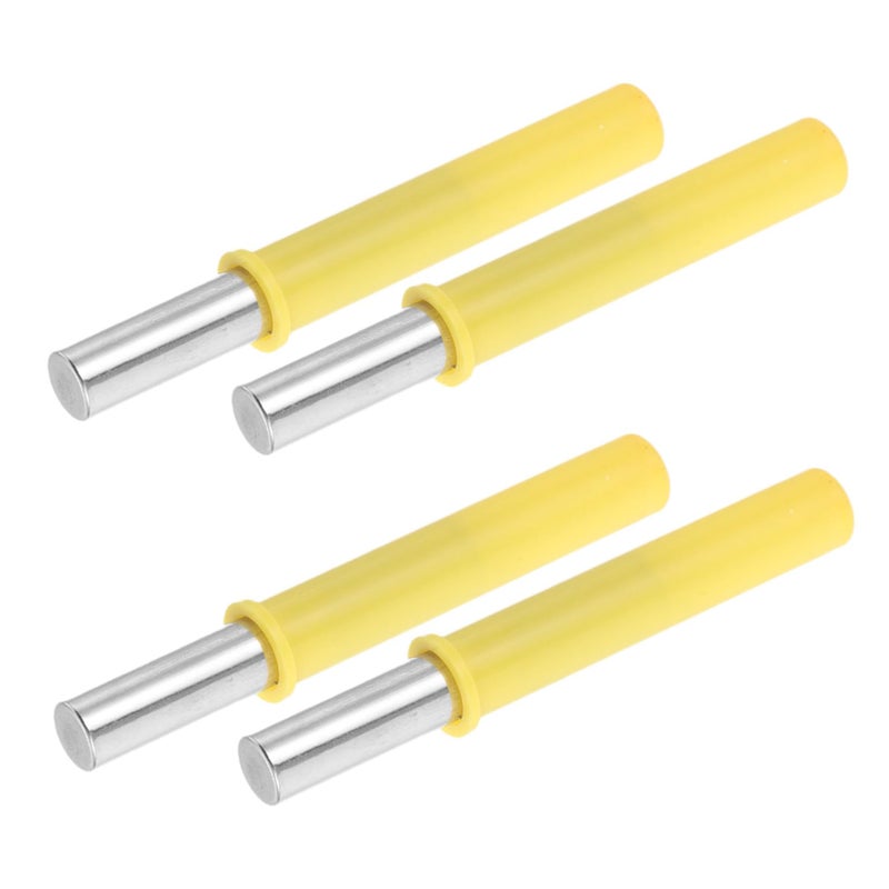 4Pcs Yellow Hydraulic Buffer Soft Close System For Trash Can Easy To Install - Image 2