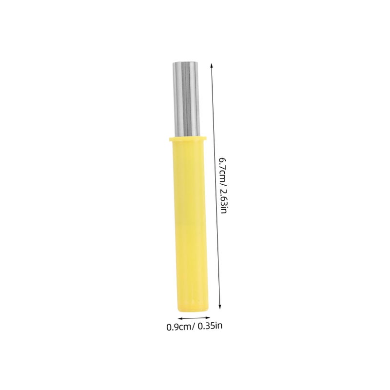 4Pcs Yellow Hydraulic Buffer Soft Close System For Trash Can Easy To Install - Image 3