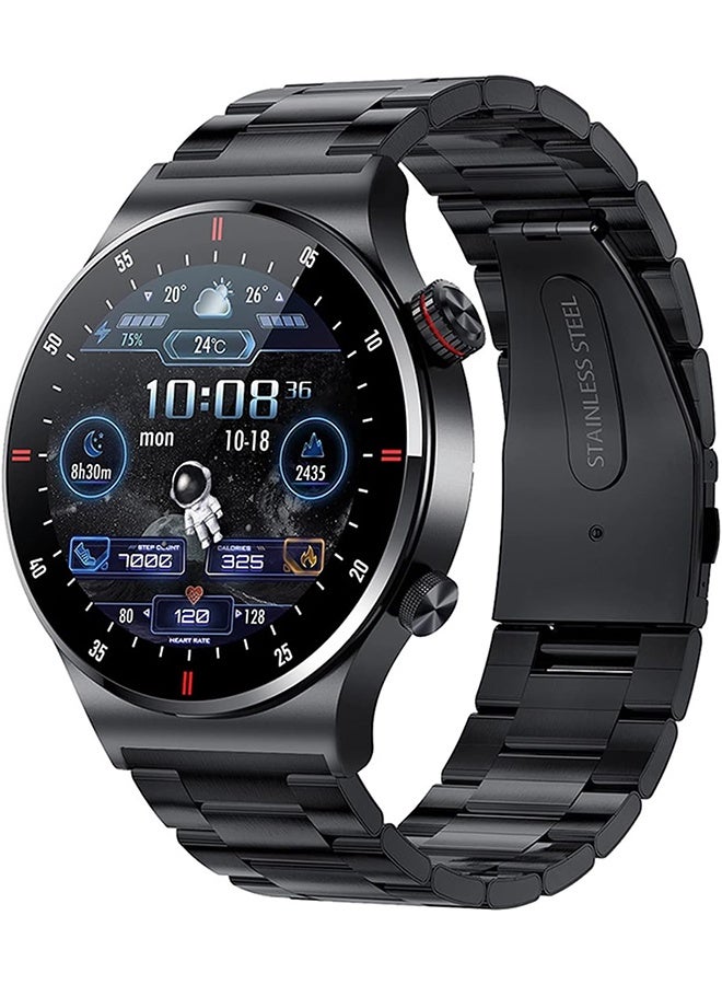 RollsTimi  Men's Smart Watch, 1.28" HD Touch Screen Fitness Tracker, Sleep Monitor, IP67 Waterproof Stainless Steel Smartwatch for Android iOS, Business Sports - Image 1