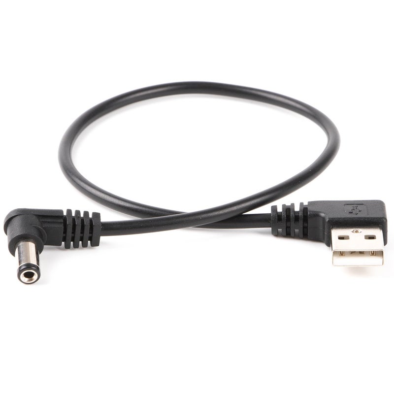 usangreen USB to Barrel Cable USB to 5.5mm/2.1mm Angled 5V DC Power Cable (Right Angled - Image 5