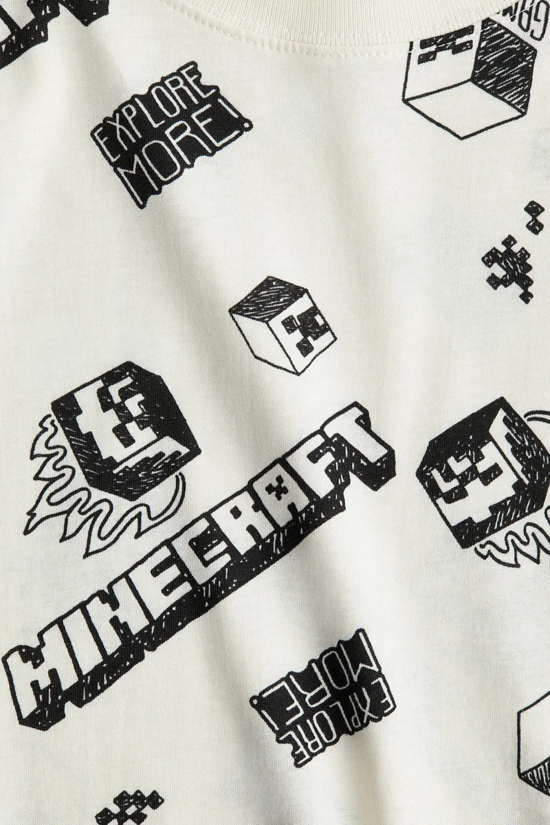 H&M Print-motif cotton T-shirt