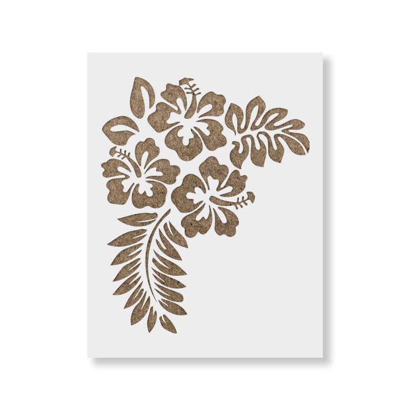 Stencil Revolution Hibiscus Flower Stencil Template - Reusable Stencil with Multiple - Image 5